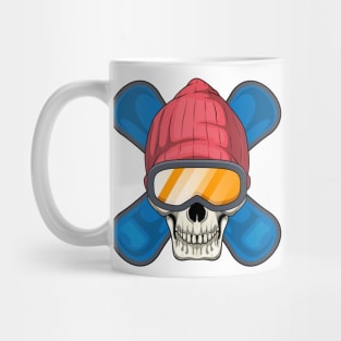 Skull Snowboard Winter sports Mug